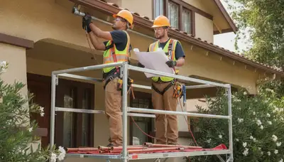 Plumber repairing a pipe in Modesto, CA for plumbing repair service