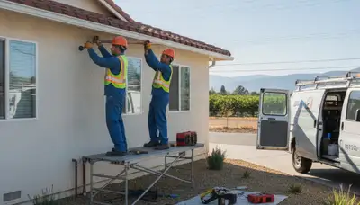 Plumber repairing a leak in Modesto, CA for professional plumbing repair service