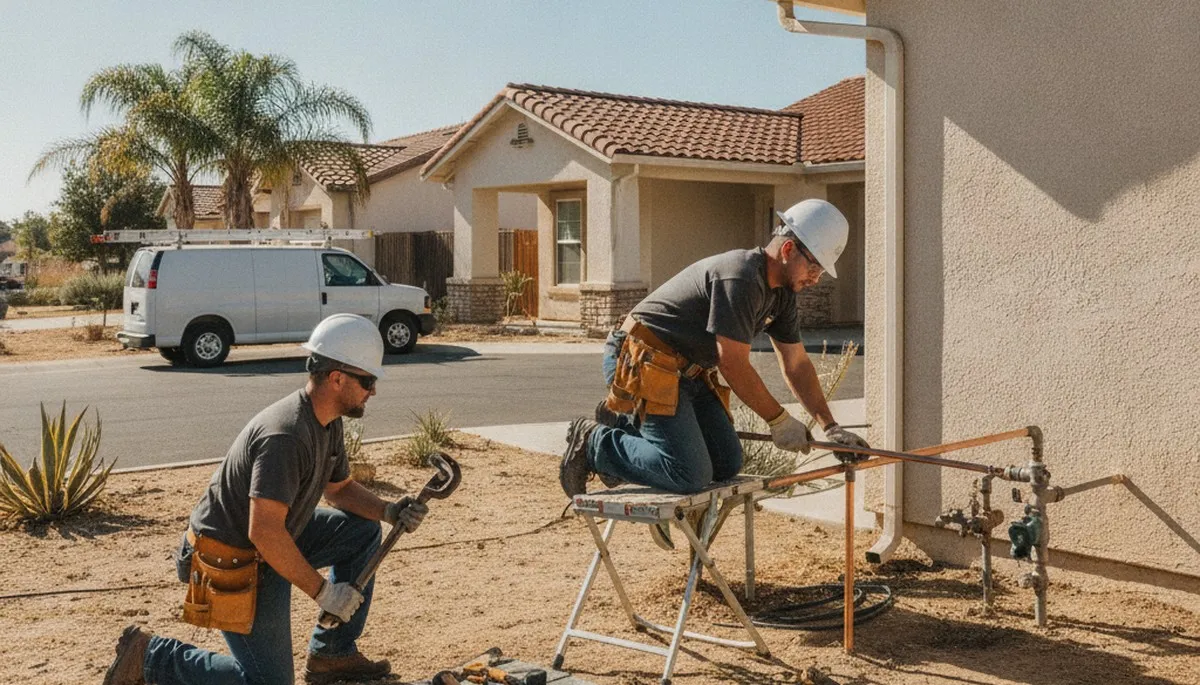 Modesto CA plumbing repair service for leaks, clogs, and pipe repairs