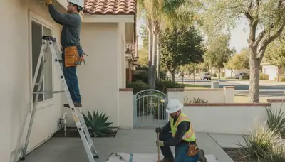 Professional plumber repairing a pipe leak in Modesto, CA for plumbing repair services
