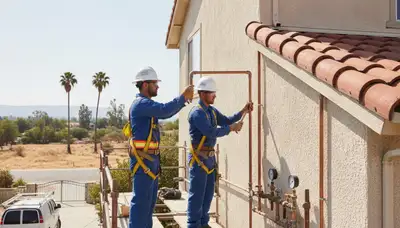 Plumber repairing a leak in Modesto, CA for reliable plumbing repair service