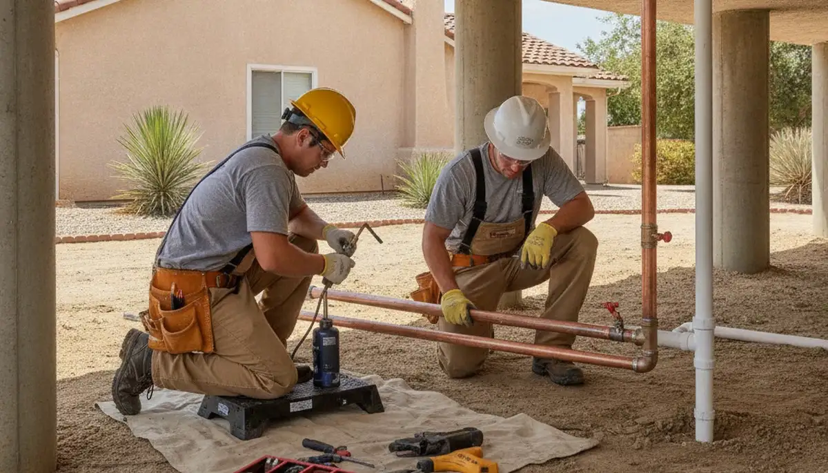 Modesto, CA plumbing repair team providing professional service for local residential and commercial plumbing needs