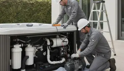 Spa repair service in Modesto, CA for home spas by local plumbers