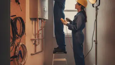 Tankless water heater installation service in Modesto, CA for reliable hot water