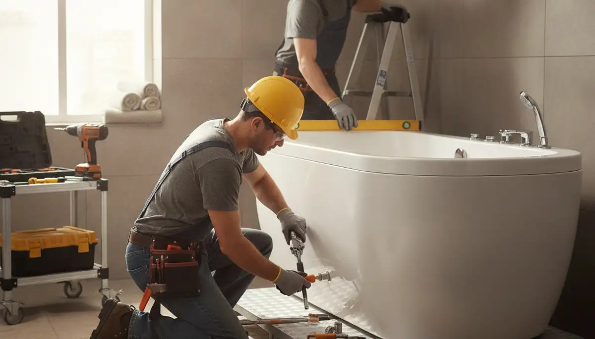Walk-in tub installation for Modesto, CA homes by On Call Plumbers