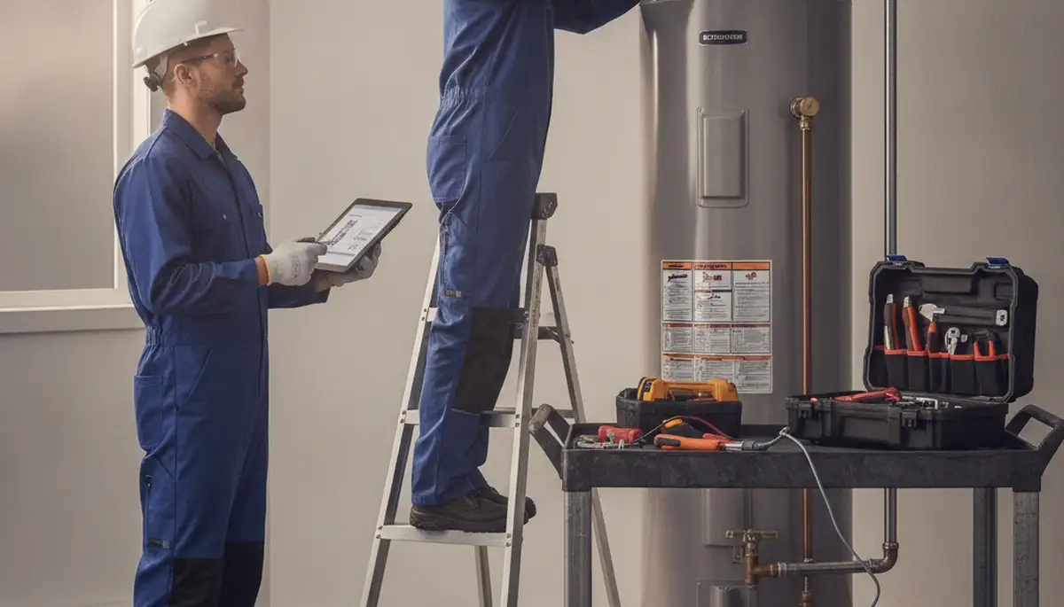 Water heater repair technician serving Modesto, CA homes with fast, reliable plumbing service